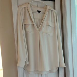Elegant Cream Blouse